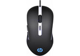 HP G210 Gaming Mouse, USB wired, 4 DPI settings, 3200 MAX DPI, LED lightning, 6 buttons, Optical sensor, Ergonomic Design